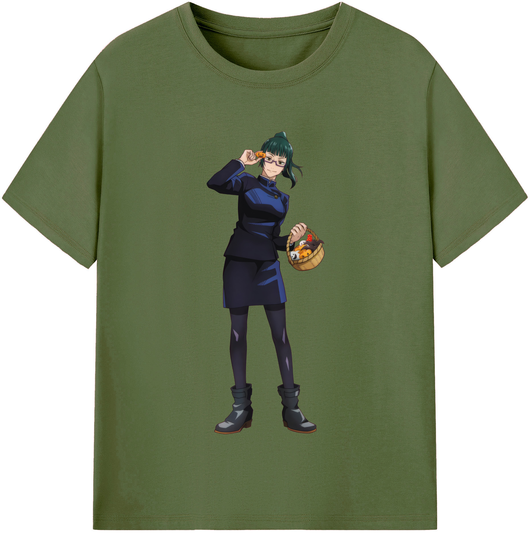 （画像用） 呪術廻戦 Jujutsu Kaisen 綿100％半袖Tシャツ（フロントプリント）